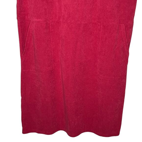 J. Jill Seaside Looped Terry Dre Cape Cod Red Size XS Petite NWT - Picture 3 of 7